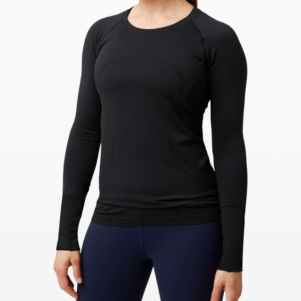 Lululemon Swiftly Tech 2.0 Long Sleeve Top Black